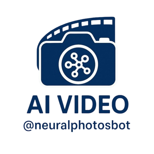 AI VIDEO NeuralPhotos Bot Logo